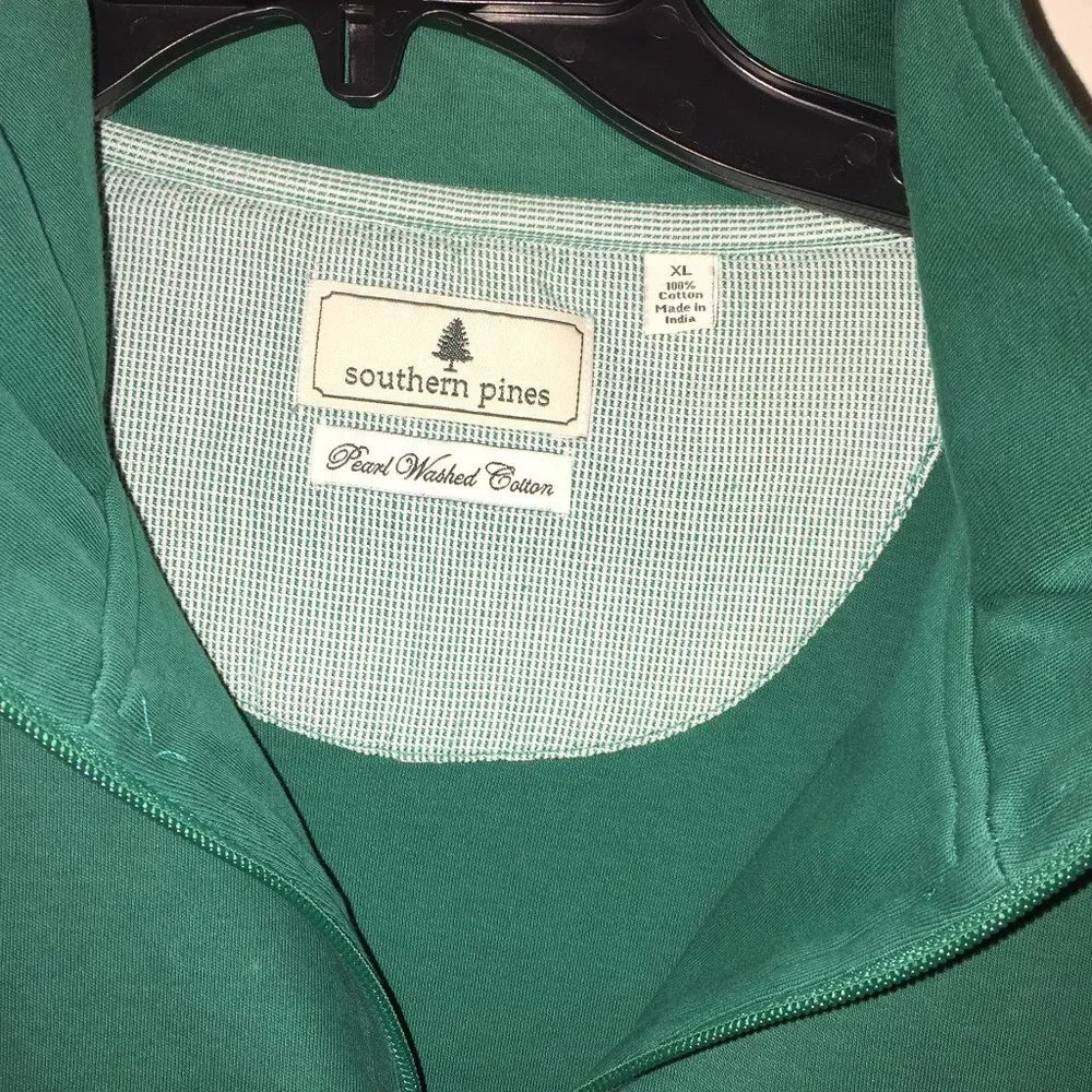 NWOT southern pines XL pullover zip front - Picture 3 of 4